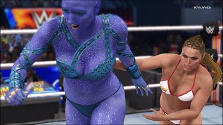 Ronda Rousey vs. Zotoh Zhaan - WWE 2K23