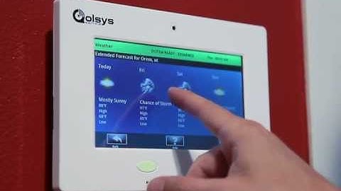 The Qolsys IQ Panel: Connecting Wifi