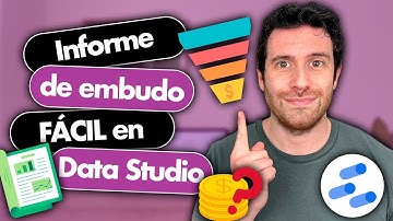 Hacer informes de EMBUDO en Google Data Studio | Tutorial de Data Studio para crear informes Ad-Hoc