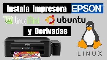 Cómo instalar impresora Epson en Linux Mint, Ubuntu y derivadas