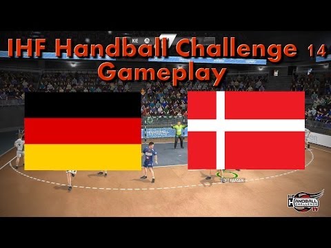 IHF Handball Challenge 14 Gameplay (Germany - Denmark) HD