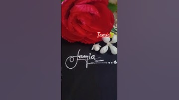 Tamia signature style comments your name like, share, subscribe #youtubeshorts #signaturestyle