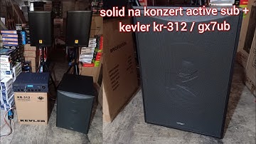 bass test konzert ks15 sub | Kevler kr-312 | kevler gx7ub set-up bound to calapan oriental mindoro
