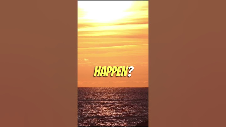 What If You Threw A Glass Of Water At The Sun?