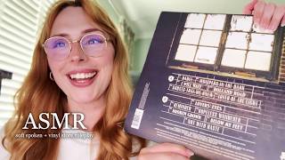 ASMR Record Store Checkout Roleplay 💿 (British Accent, Soft Spoken, Tapping) 🎶