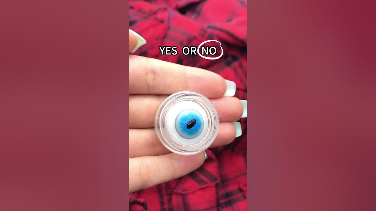 Guess if u can see through these lenses #fyp #contacts #cosplay #halloween #anime #gothgirl #naruto