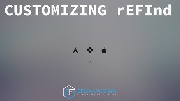 Customizing rEFInd