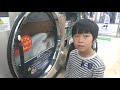 【自閉症8歳1ヵ月ゆきと】初！コインランドリー！回るもの大好きLaundromat投币式洗衣机빨래방