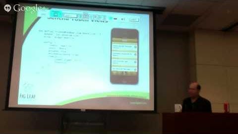 MoDevDc Meetup May 23, 2013 - Comparison: jQuery Mobile, Sencha Touch and Appcelerator Titanium