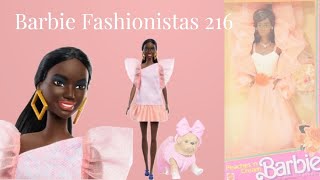 Распаковка Barbie Fashionistas 216 и бонусом распаковка Real Littles Cutie Carries