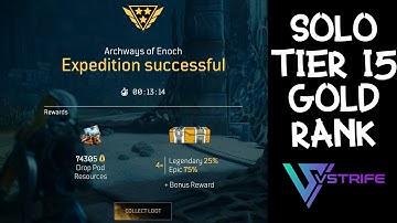 OUTRIDERS: TIER 15 SOLO GOLD RANK SHOWCASE | TECHNOMANCER OP TANK BUILD