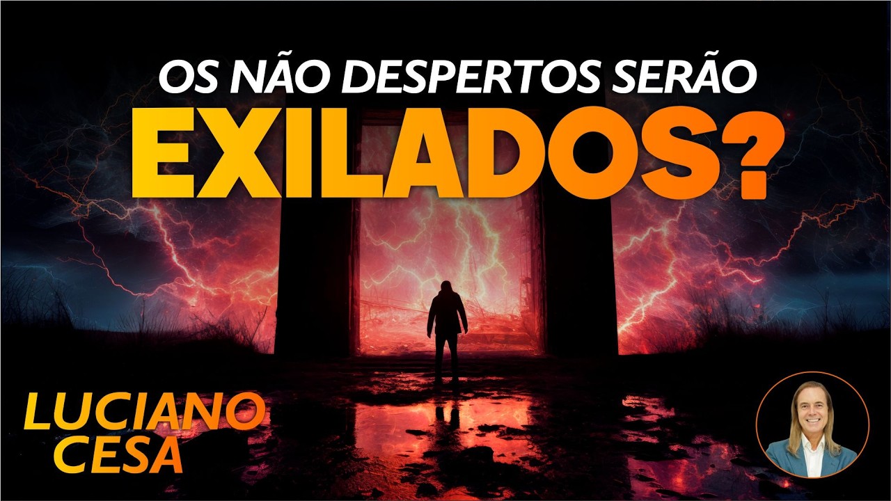 Os NÃO DESPERTOS SERÃO EXILADOS ? LUCIANO CESA. Compartilhem!