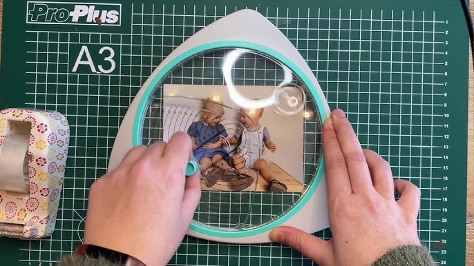 Fiskars circle cutting template 