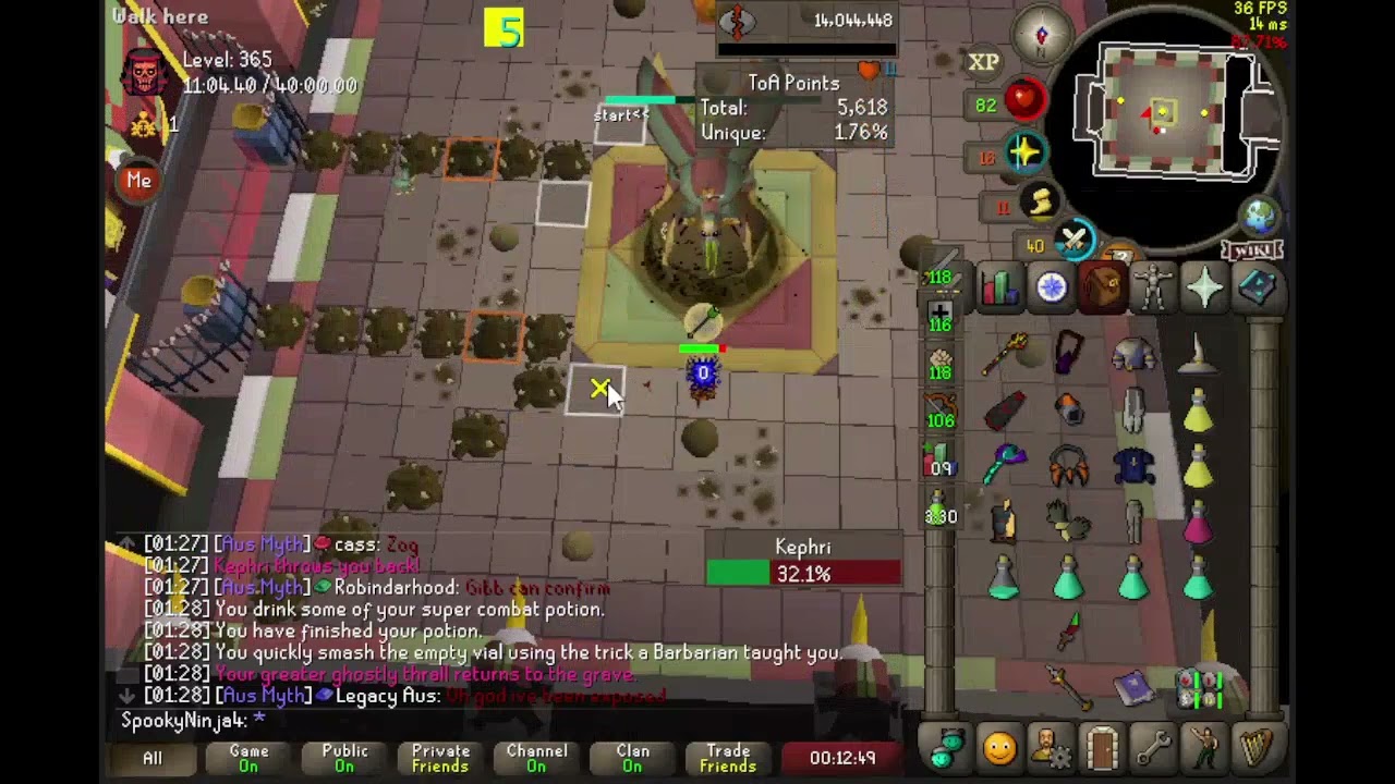 OSRS ToA Level 365 Solo Insanity WTP YouTube OSRS ToA Level 365 Solo Insanity WTP YouTube