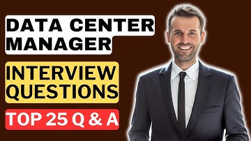 Data Center Manager Interview Questions and Answers | How to Pass a Data Center Manager Interview