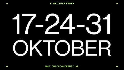 Dutch Dance Quiz - Trailer video