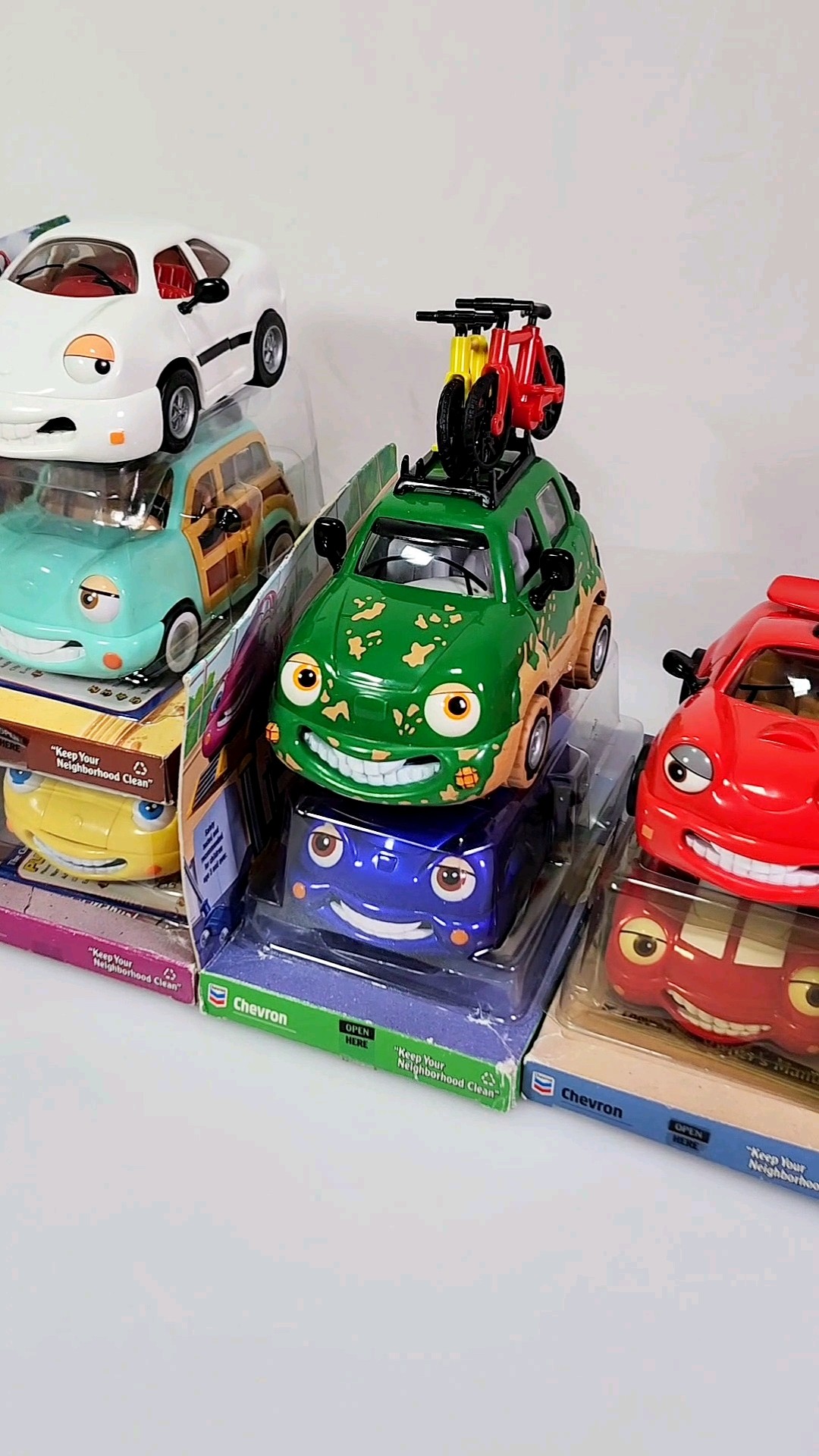 The Chevron Cars! Classic 90s Toys #chevron #toys - YouTube