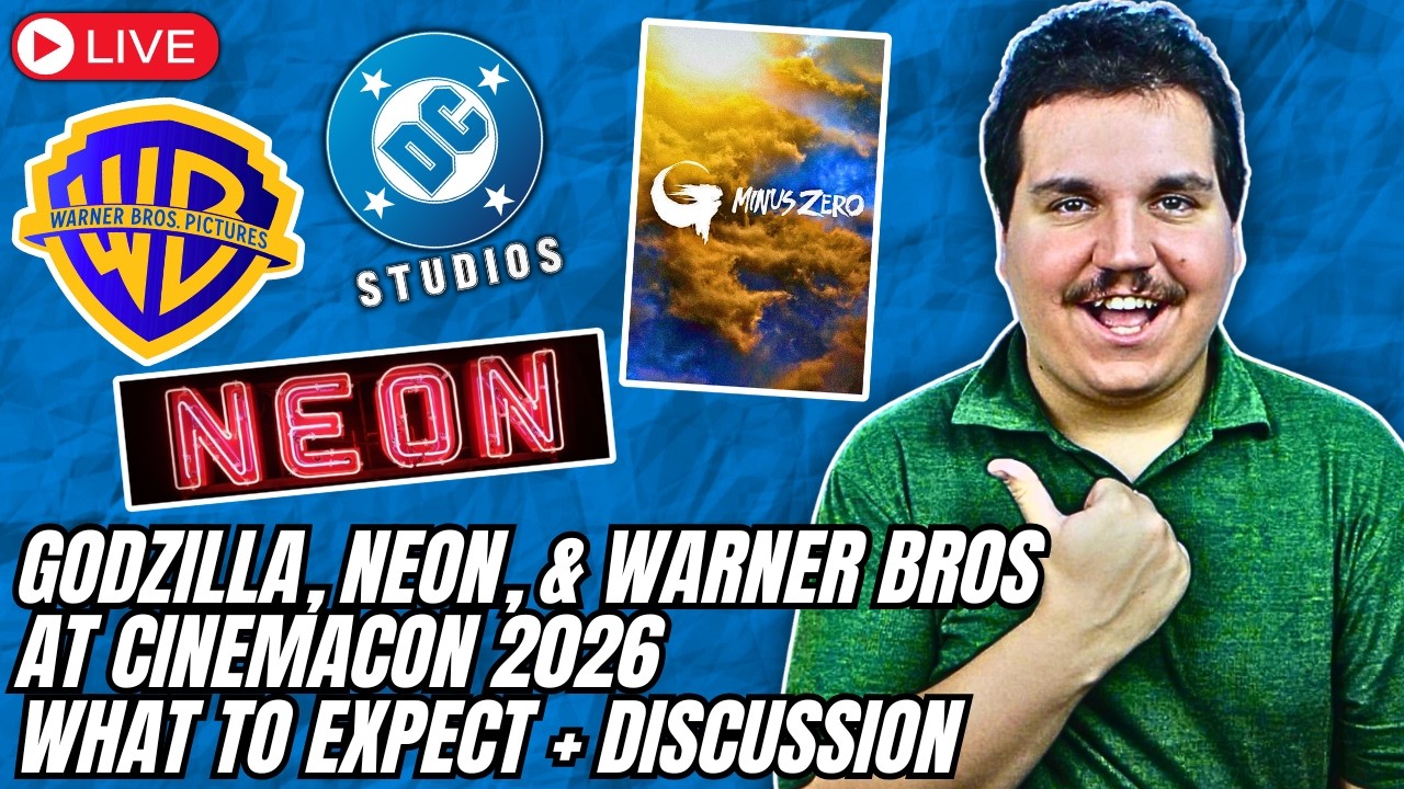 Warner Bros., Godzilla Minus Zero, and Neon at CinemaCon 2026 - What to Expect + Discussion