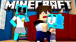 Gumball Gets in TROUBLE! | Minecraft