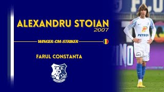 Alexandru Stoian (2007) | 14 years old professional debut! | Goals, passing & highlights