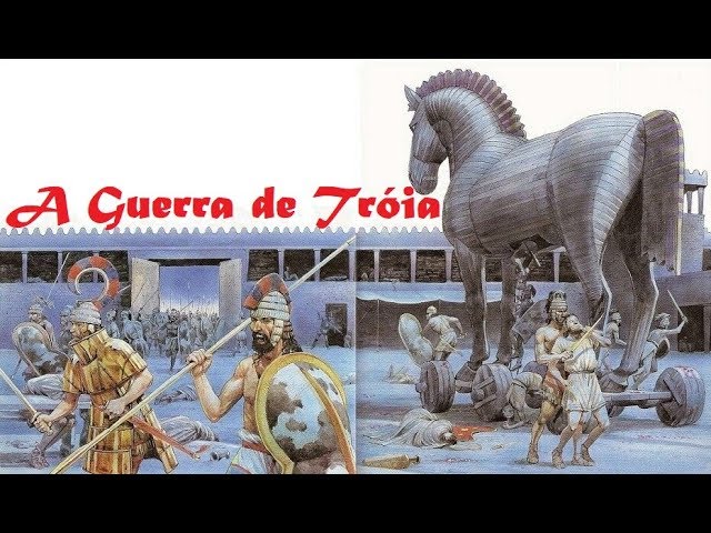 O Cavalo de Tróia 🔱 MITOLOGIA  Draw My Life Português 
