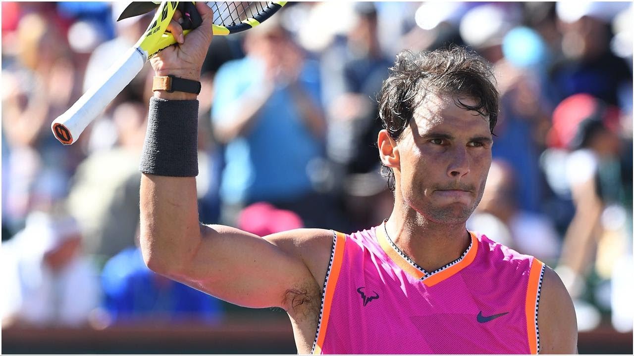 Rafael Nadal out of BNP Paribas Open with right knee injury, match vs. Roger Federer off