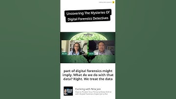 What Are Digital Forensics Detectives