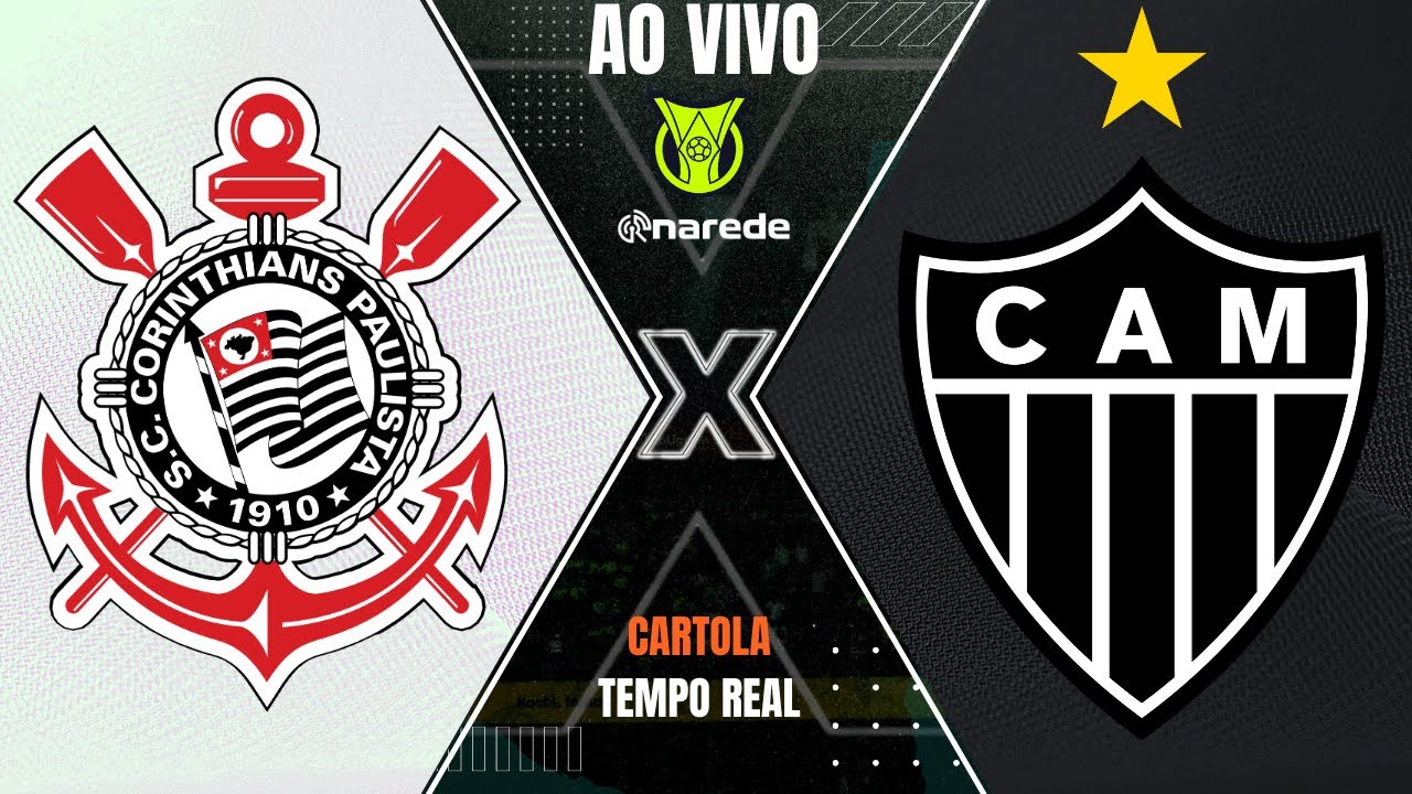 Corinthians x Atlético-MG ao vivo: onde assistir ao jogo do Brasileirão ao  vivo