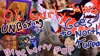 Ol Curly Jaws Goes to North Korea review, unboxing, and Blueberry Pop Review