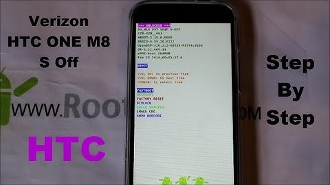 How to get S off & Bootloader unlock the HTC One M8