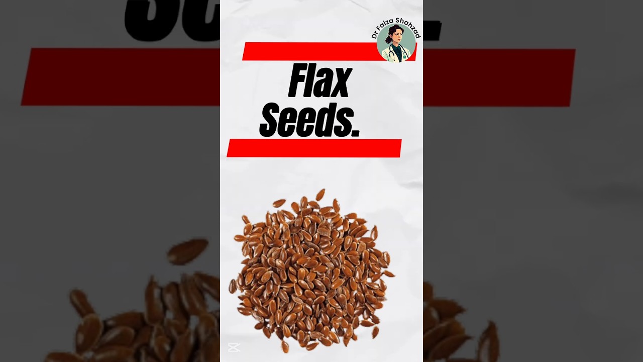 Amazing facts about flax seeds |Drfaizashahzad #shorts #flaxseedsbenefits #shortfeed #amazingfacts