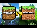 &quot;MINECRAFT POCKET EDITION VS FREE CRAFT&quot; (Minecraft Vs, FreeCraft, Mobile Games, iOS, Android)