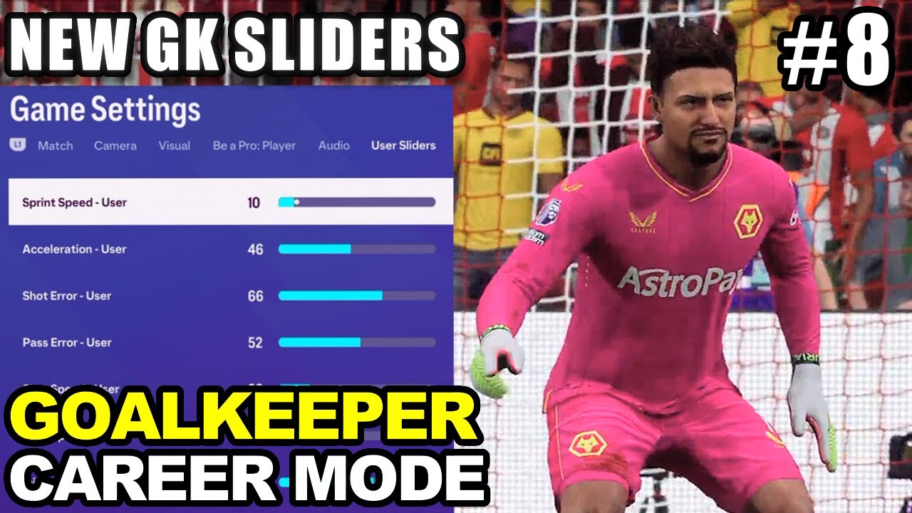 NEW GK SLIDERS! EA FC 24 Goalkeeper Career Mode EP8 YouTube