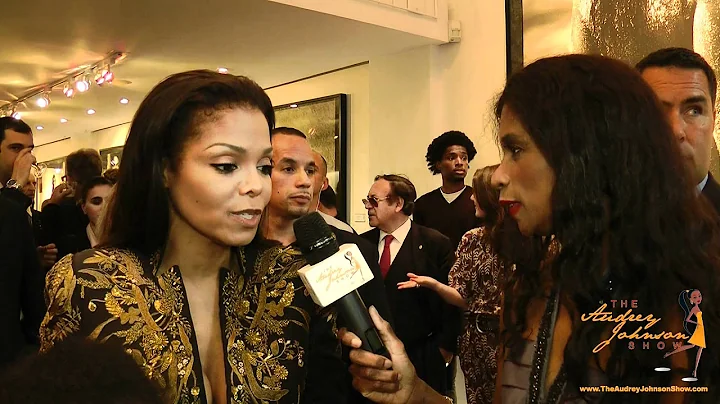 Janet Jackson On The Audrey Johnson Show in NYC