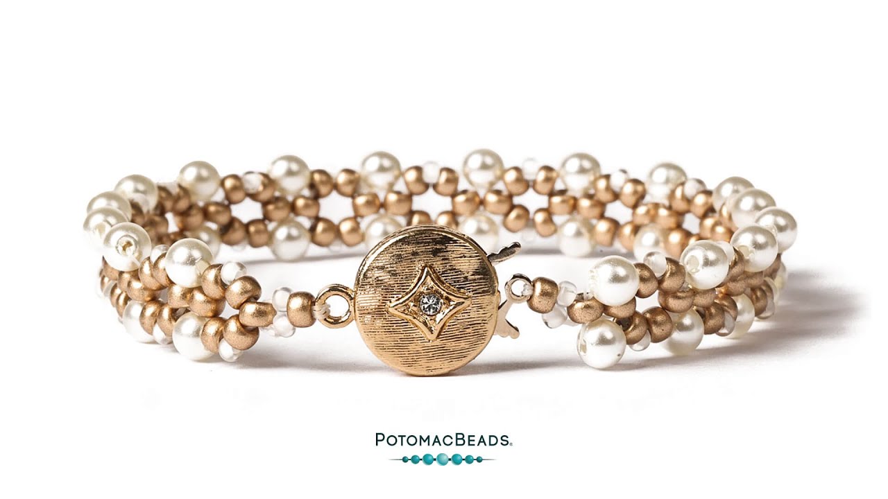 Gold-Filled Organic Pearl Bracelet | Midori Jewelry Co.