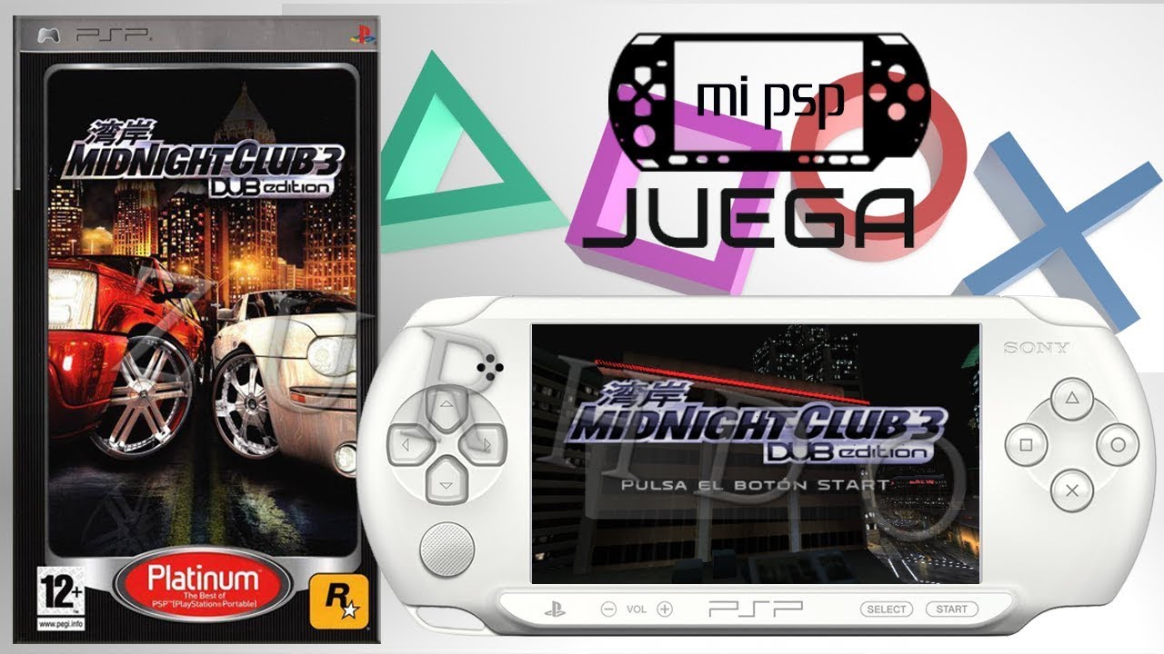 JUGUEMOS] MIDNIGHT CLUB 3 DUB EDITION EN MI PSP - YouTube