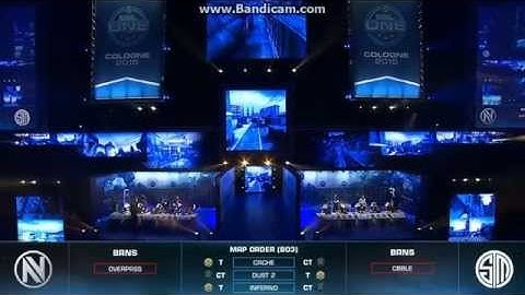 ESL One Cologne 2015 | SEMI-FINAL | EnVyUs vs TSM (Map Selected)