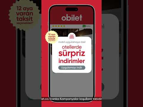 obilet ile otel rezervasyonu çoook kolay, çoook avantajlı!