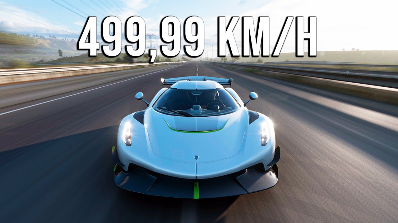 EL COCHE MÁS RÁPIDO (499.9 KM/H) de FORZA HORIZON 5