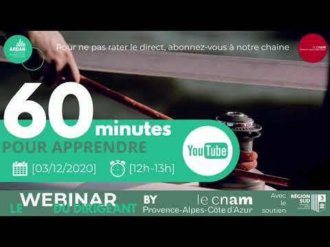 Le WEBINAR du Dirigeant by Le CNAM Paca