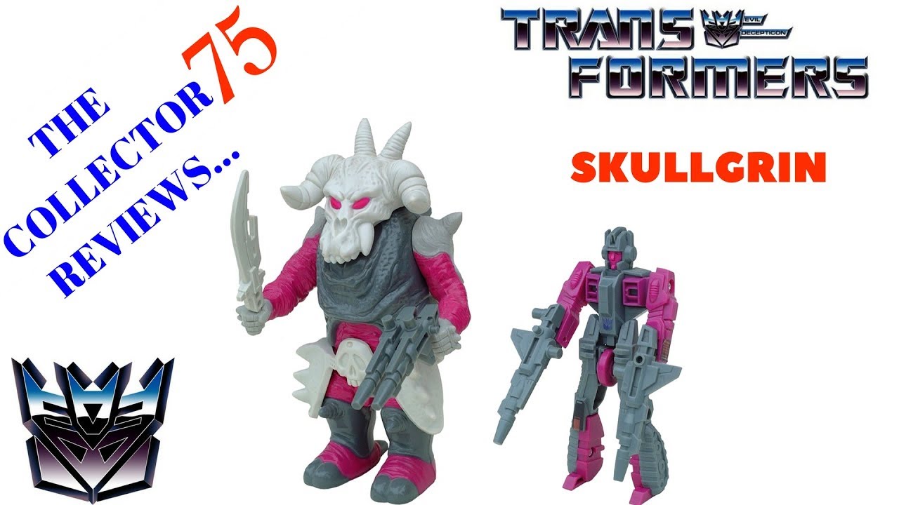 Transformers G1 Pretender Skullgrin Review Youtube