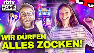KINDHEITSTRAUM! Eine KOMPLETTE Arcade für uns alleine! | RBTV Home