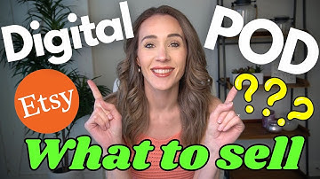 #1 Way to GET TRACTION with Print on Demand + Digital Products On Etsy