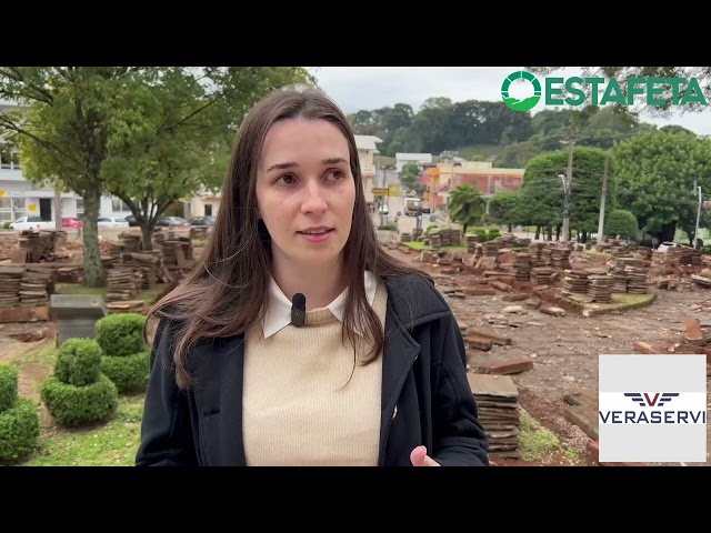 Praça Bela Vista passa por remodelação