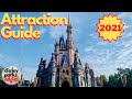 Magic Kingdom ATTRACTION GUIDE - All rides - 2021 - Walt Disney World