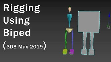3DS MAx 2019 Rigging using biped rig