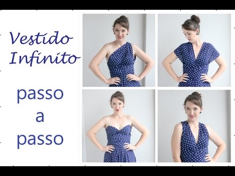 vestido multiformas curto