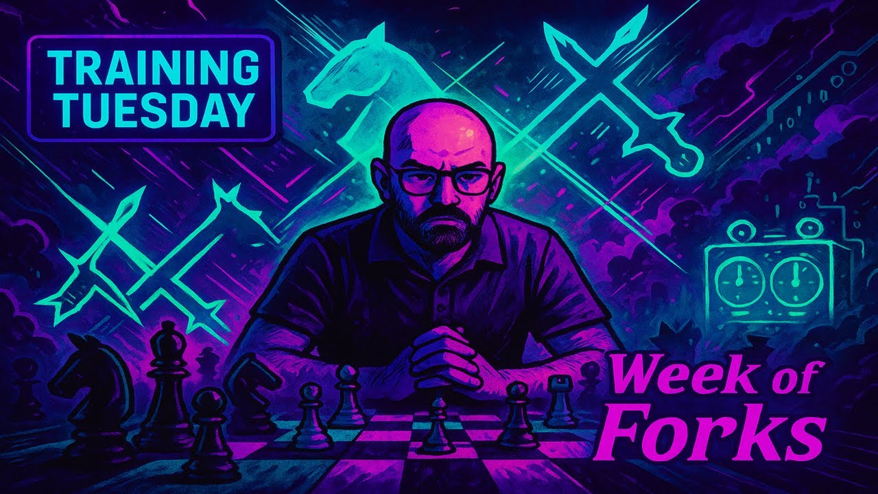 Fork Tactics Training – My First Week on a Real Chess Plan