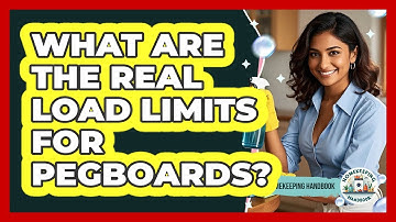 What Are The Real Load Limits For Pegboards? - Homekeeping Handbook