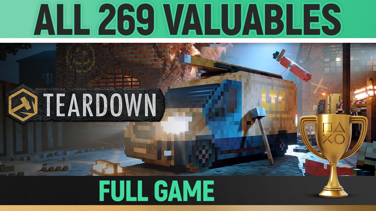 Teardown - All 269 Valuable Locations - Full Game